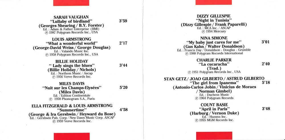 CD Jazz Switzerland - Objet Publicitaire Fromages De Suisse CD et vinyles