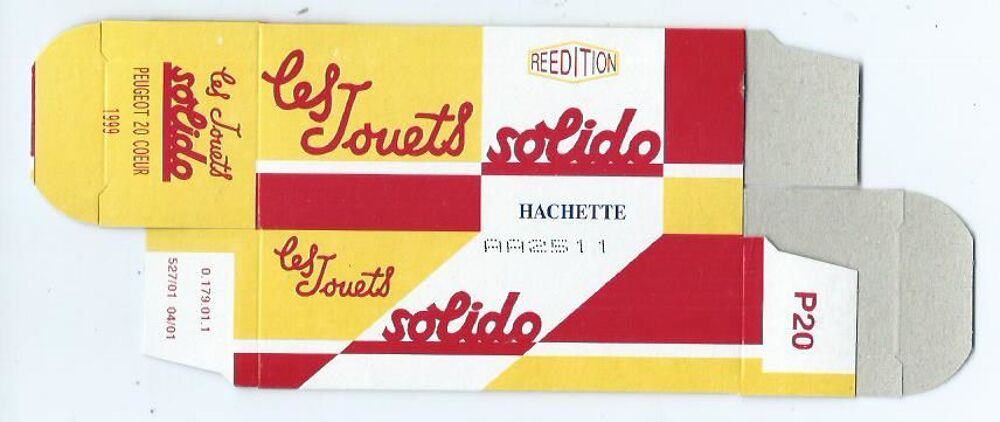 Peugeot 206 CC 1/43 + fascicule n&deg; 48 + boitier solido 