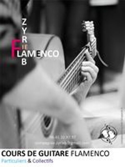   Cours de Guitare flamenco Particuliers & Collectifs  Lyon 