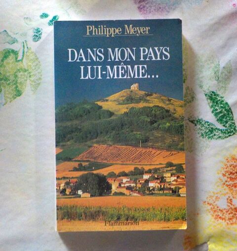 DANS MON PAYS LUI-MEME... de Philippe MEYER Ed. Flammarion Bubry (56)