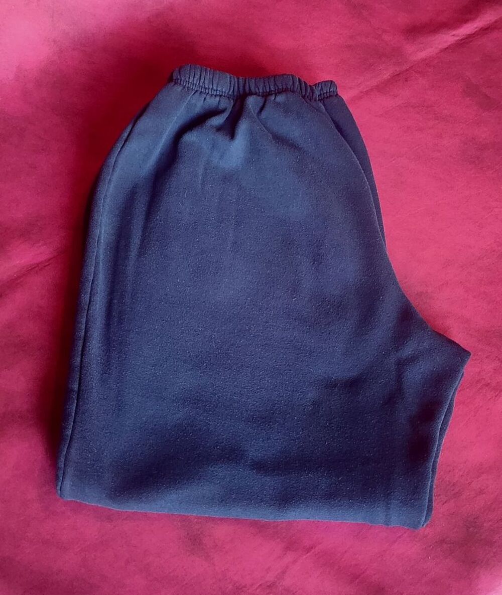 Pantalon de jogging bleu marine taille XL Vtements