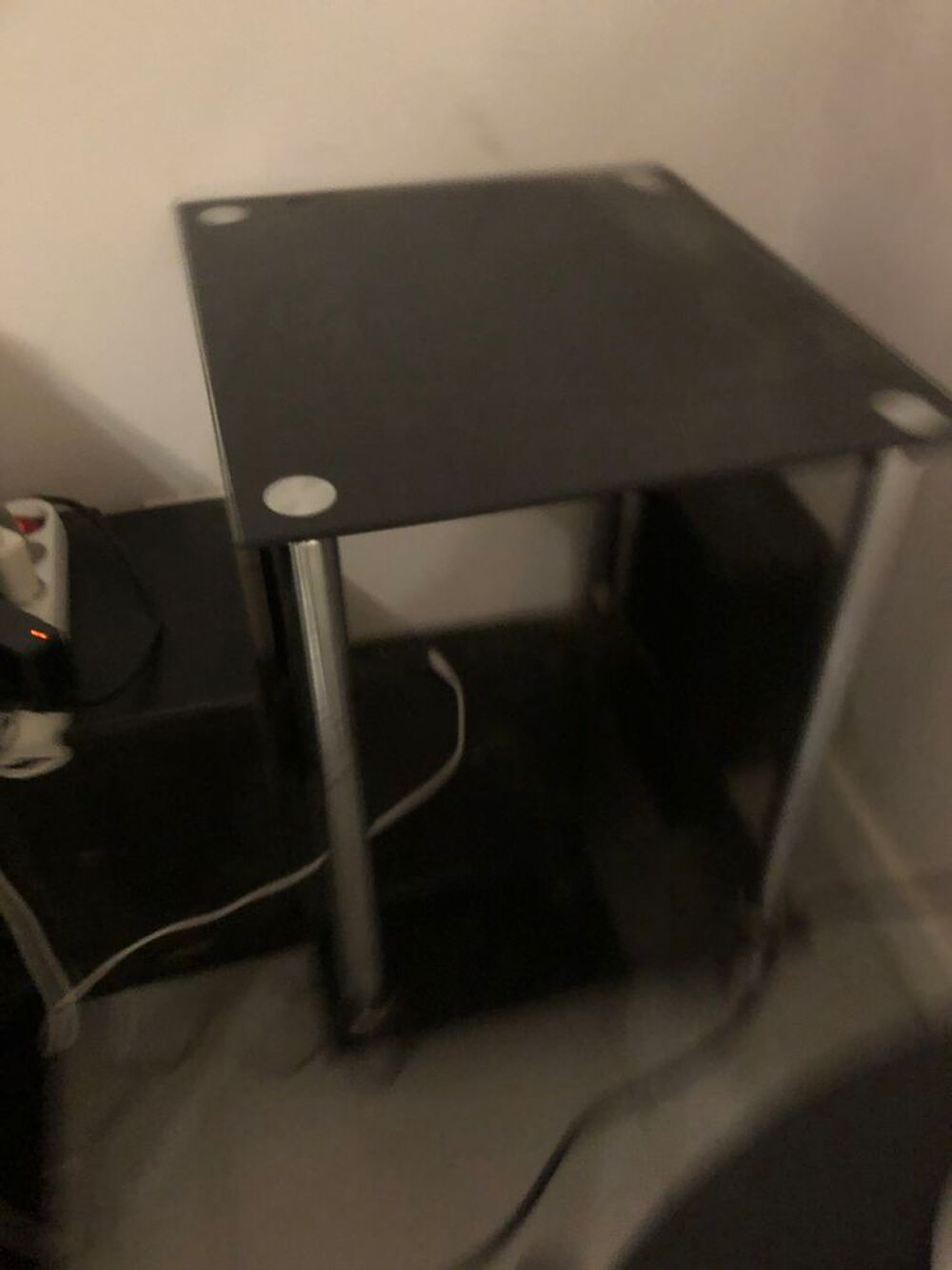 petit meuble noir &agrave; saisir 15e Meubles