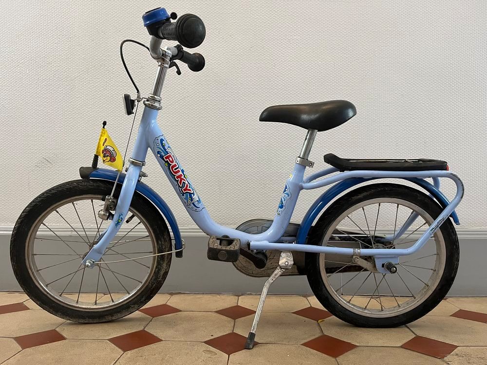 Puky Z 6 oceanblue v&eacute;lo enfant occasion 16 pouces V�los