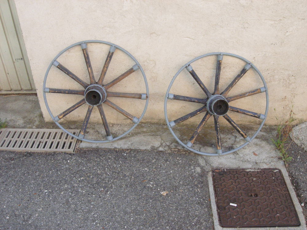 anciennes roues Bricolage