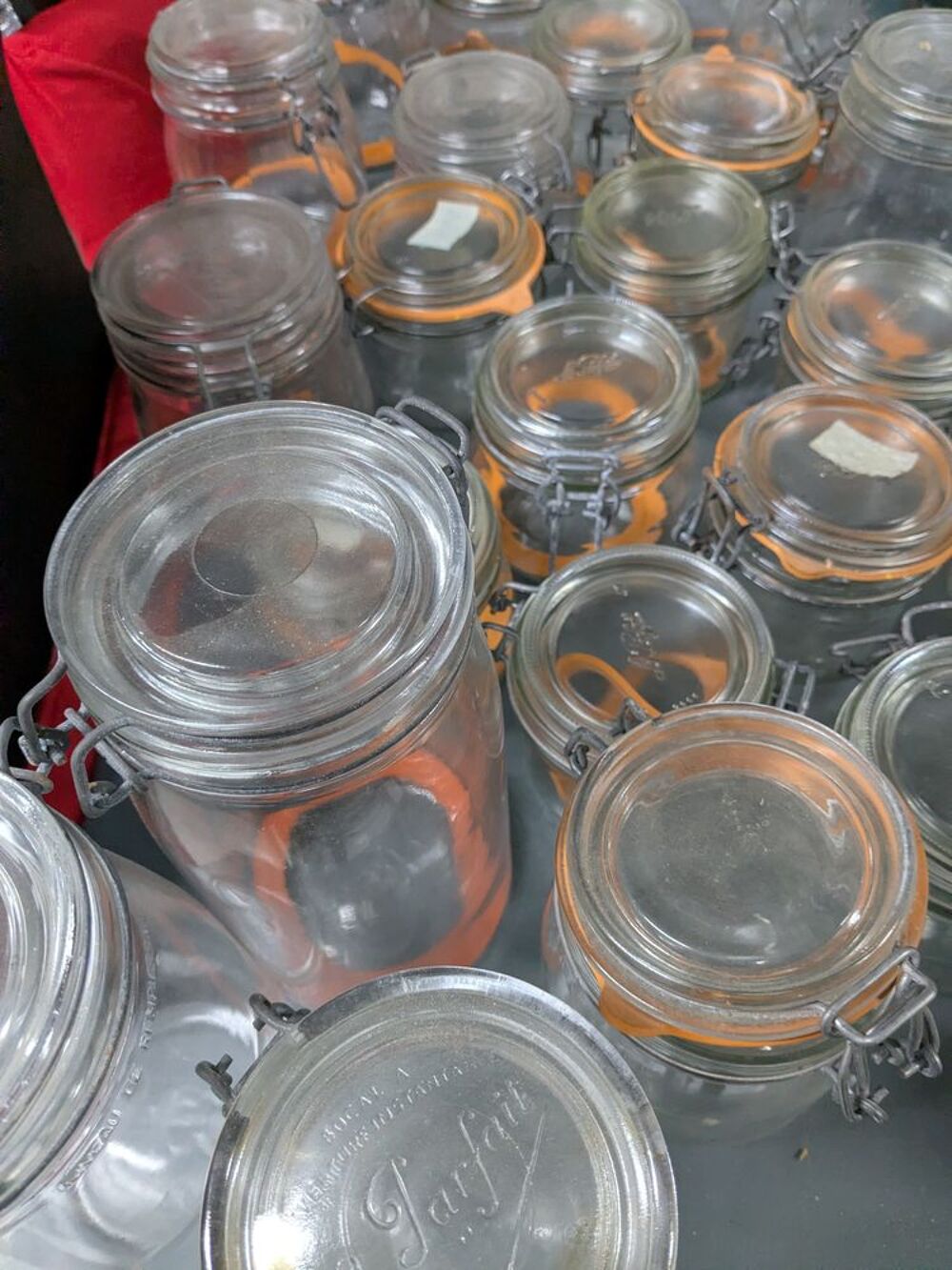 Bocaux en verre fermeture m&eacute;tallique Electroménager