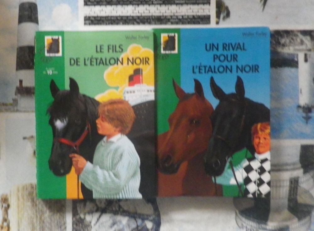 2 L'ETALON NOIR BIBLIOTHEQUE VERTE SOUPLE Livres et BD