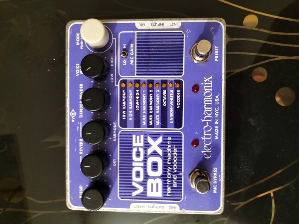 voice box &eacute;lectro harmonix Instruments de musique