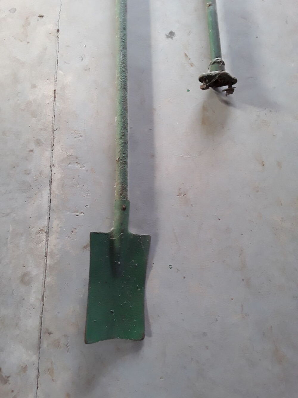 Pelle m&eacute;tal verte Jardin