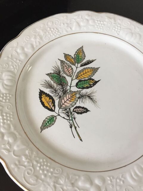 Duo d?assiettes Sarreguemines 4 Soissons (02)