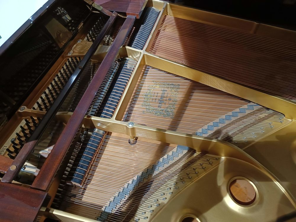 Superbe piano &agrave; queue d'occasion Yamaha G1 Acajou Instruments de musique