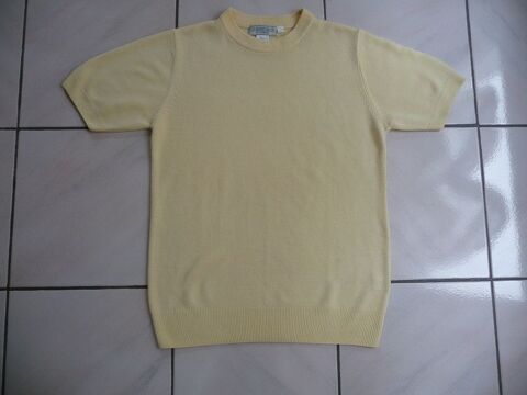 Pull jaune doux manches courtes taille 38 10 Celles-sur-Belle (79)