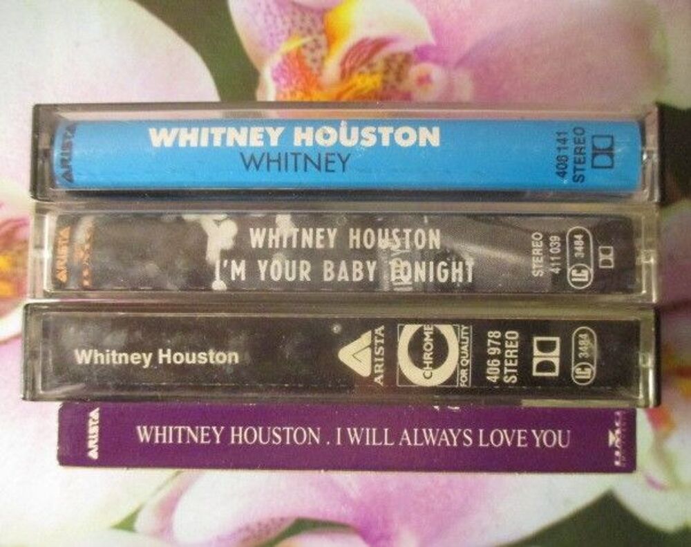 Cassettes audio Whitney Houston CD et vinyles