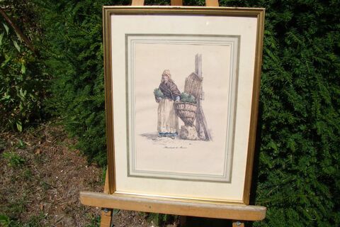 Tableau lithographie   -  Carle Vernet
Gargenville (78)