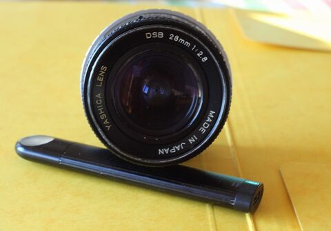 Objectif Yashica 2.8 28 avec bague Canon EF 45 Pré-en-Pail (53)