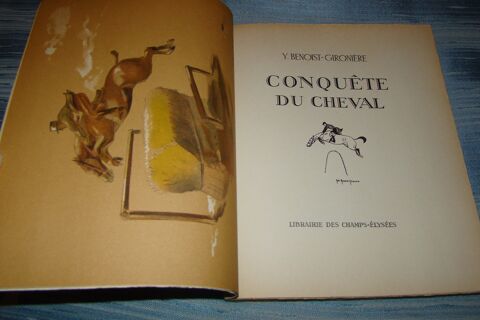 Conqute du cheval  - Y. Benoist-Gironire  1966 (non coup) 30 Gargenville (78)