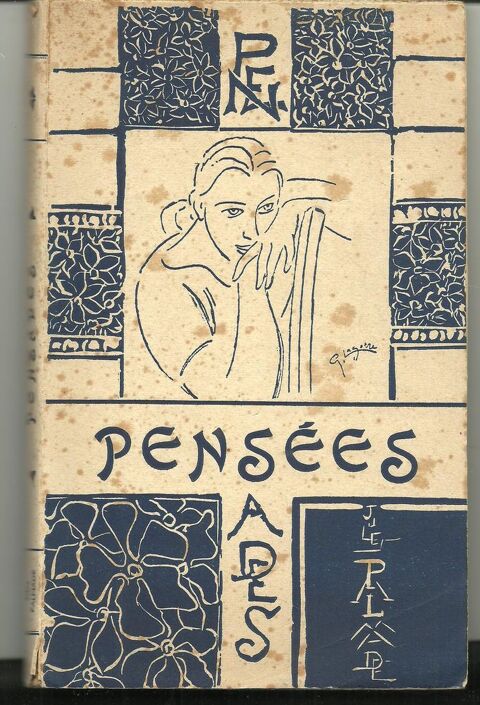 Jules PALMADE Pensades / pensées en français et occitan / Dédicace auteur / 1949 50 Montauban (82)