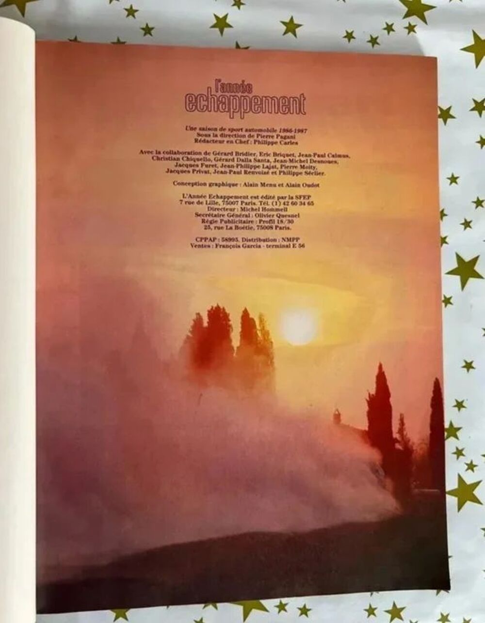 L'Ann&eacute;e &Eacute;chappement 1986/1987 n&deg;10. Livre sport automobile Livres et BD