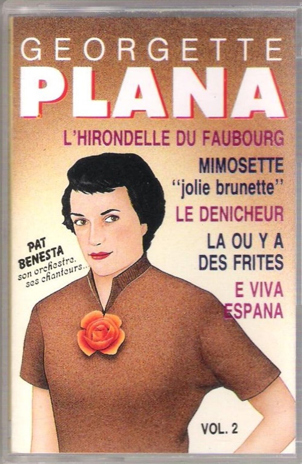 Cassette K7 audio Georgette Plana CD et vinyles