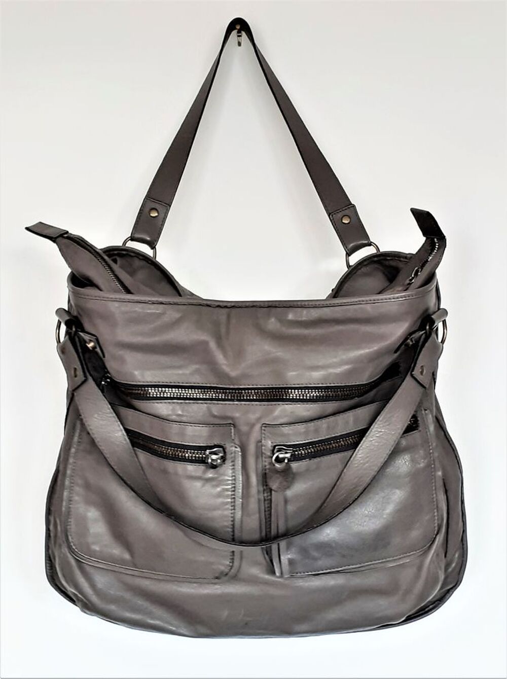 Grand sac a main a epaul marque ARITZA BROSS Maroquinerie
