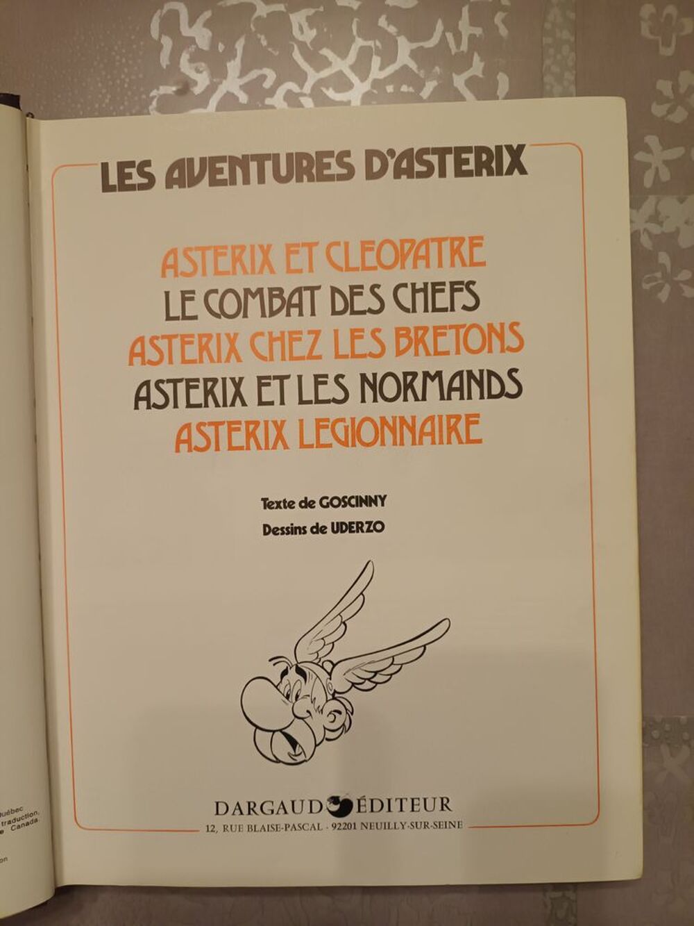 Ast&eacute;rix &eacute;dition de luxe tome 2 Livres et BD