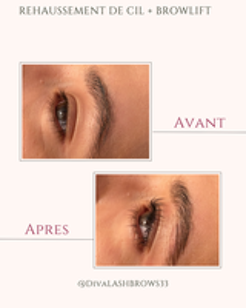   Rehaussement de cils / Browlift 
