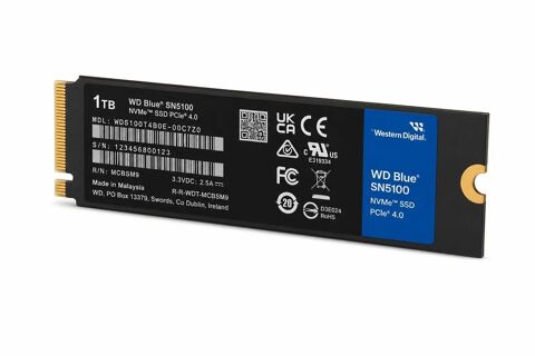 SSD M.2 1 To Gen.4 WD SN5100 Blue BULK Saint-Joseph (97)