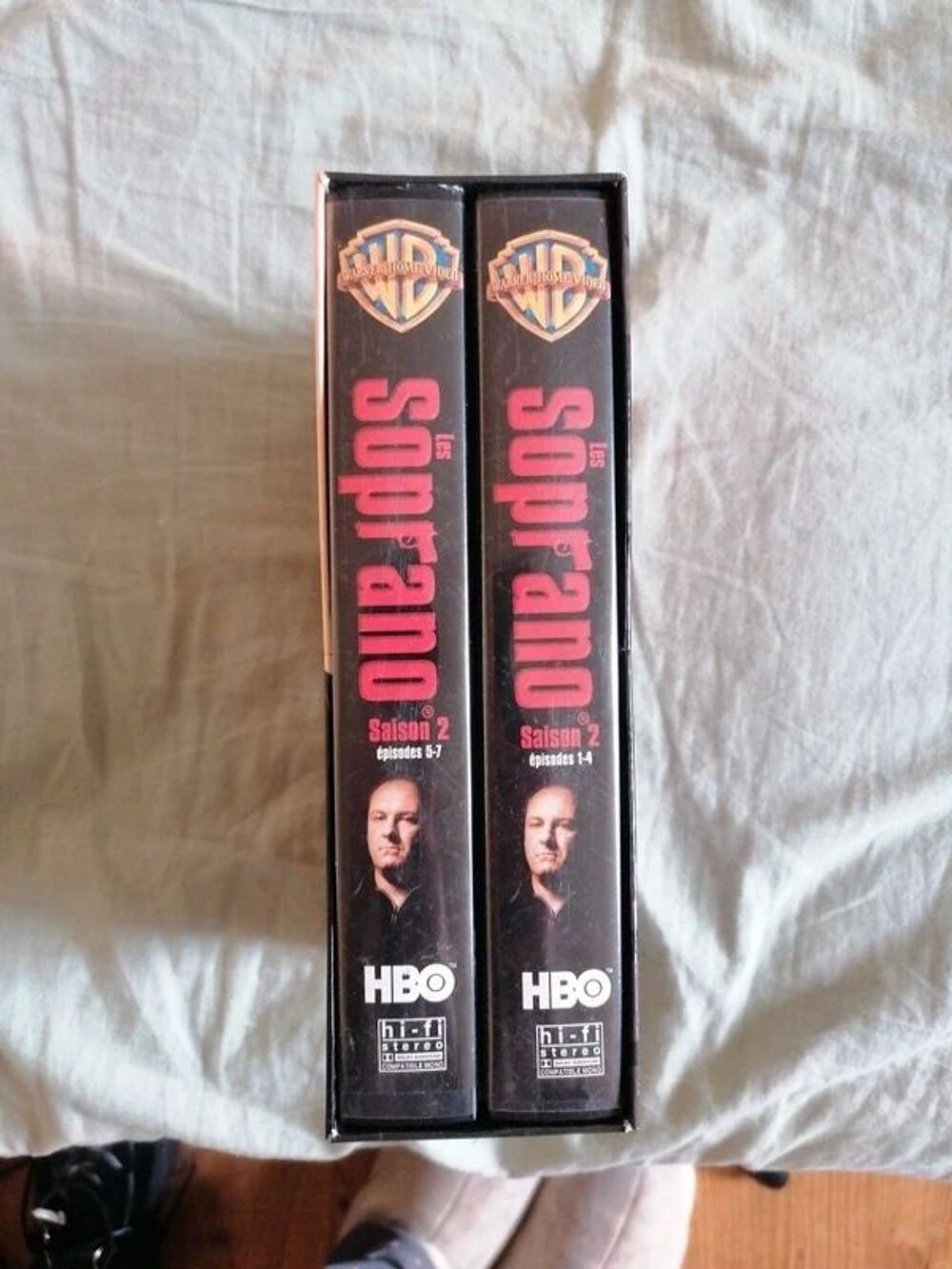 VHS Les Sopranos saison 2 &eacute;pisode 1 &agrave; 7 VF DVD et blu-ray