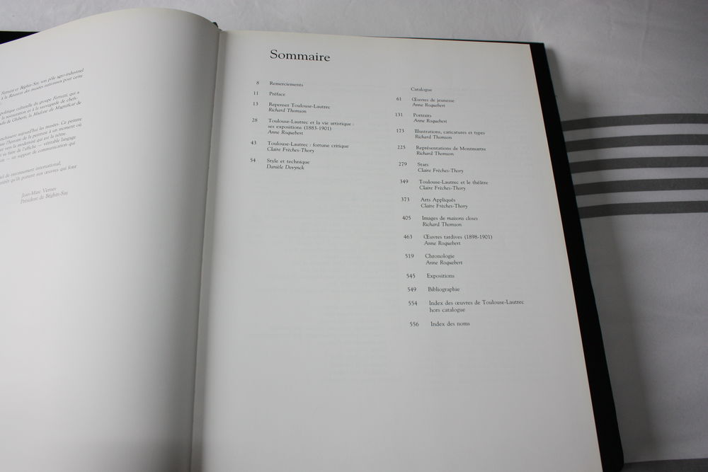 TOULOUSE-LAUTREC -Editions R&eacute;union Des Mus&eacute;es Nationaux 1992 Livres et BD
