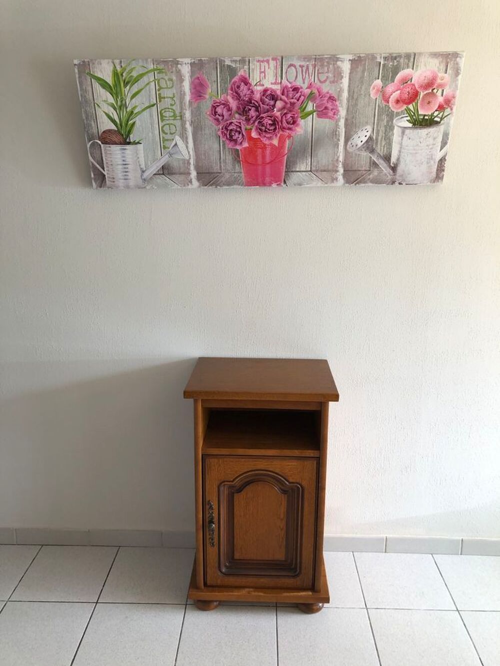 Meuble d'appoint placage ch&ecirc;ne Meubles