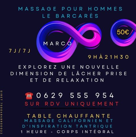 Masseur spécialisé relaxation et lâcher prise 0 66420 Le barcars