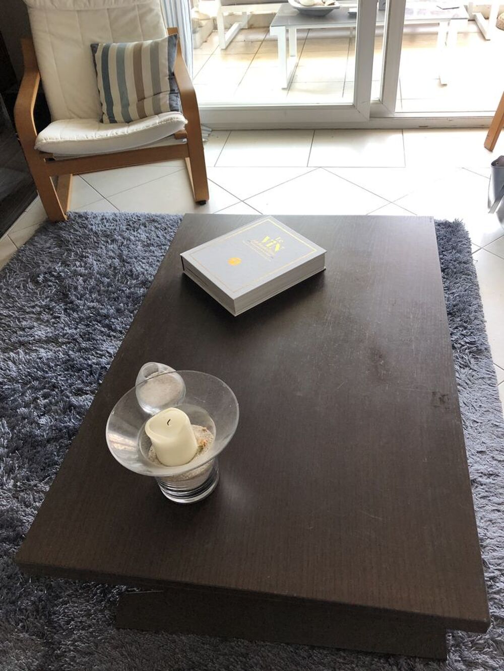 TABLE EXTENSIBLE EN NOYER Meubles