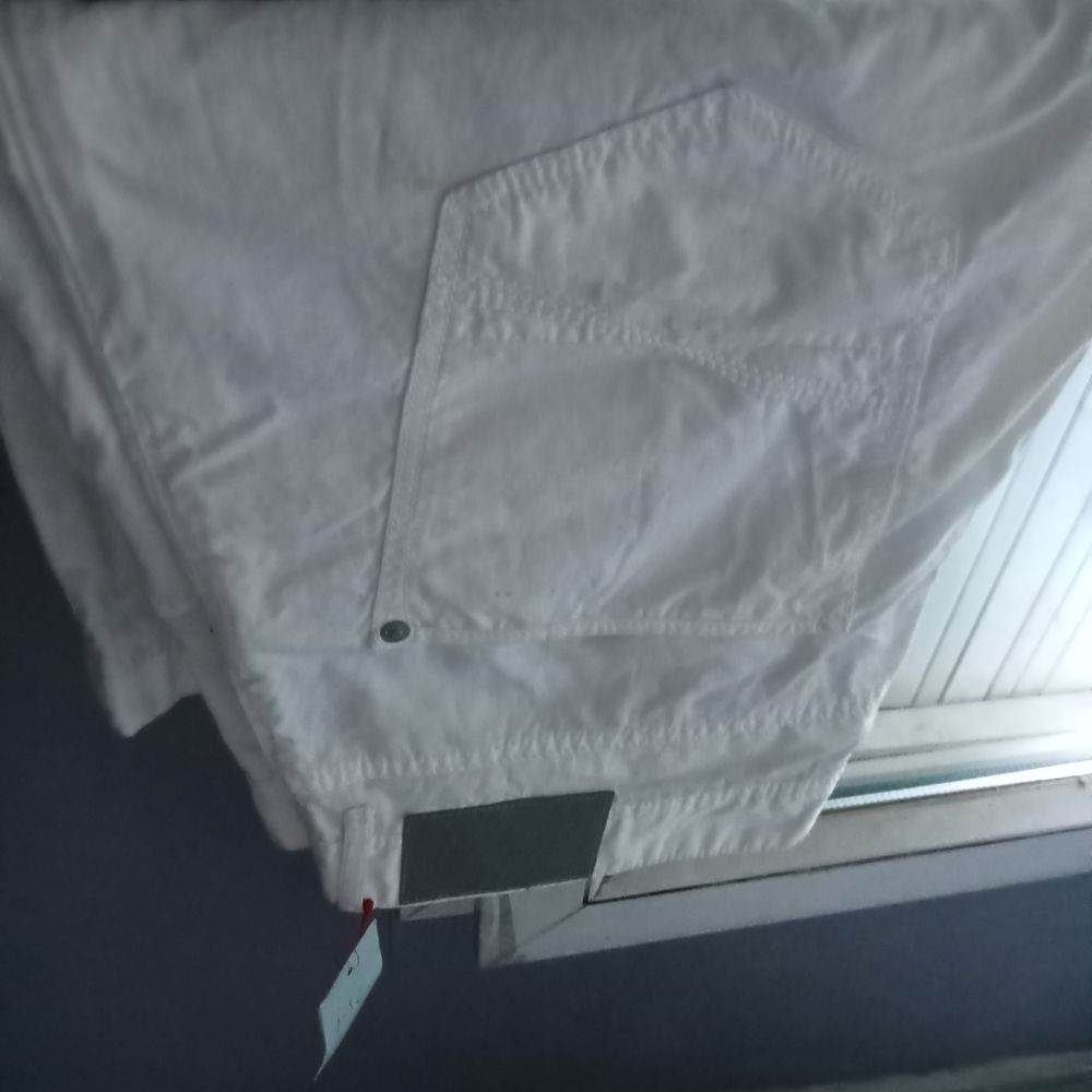 Short en jeans blanc Vêtements