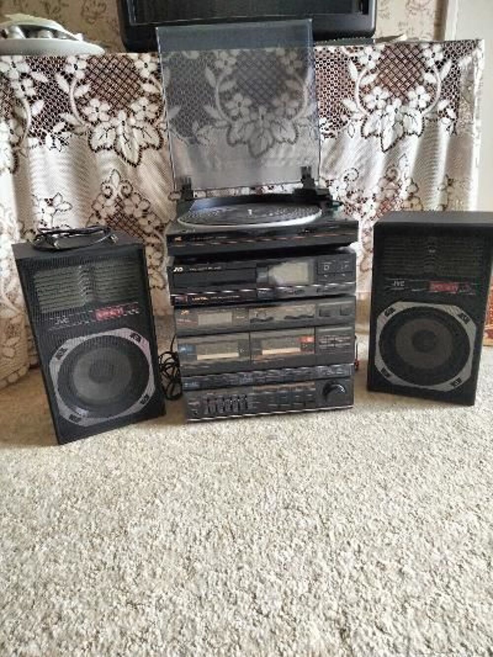 JVC chaine st&eacute;r&eacute;o compl&egrave;te, Audio et hifi