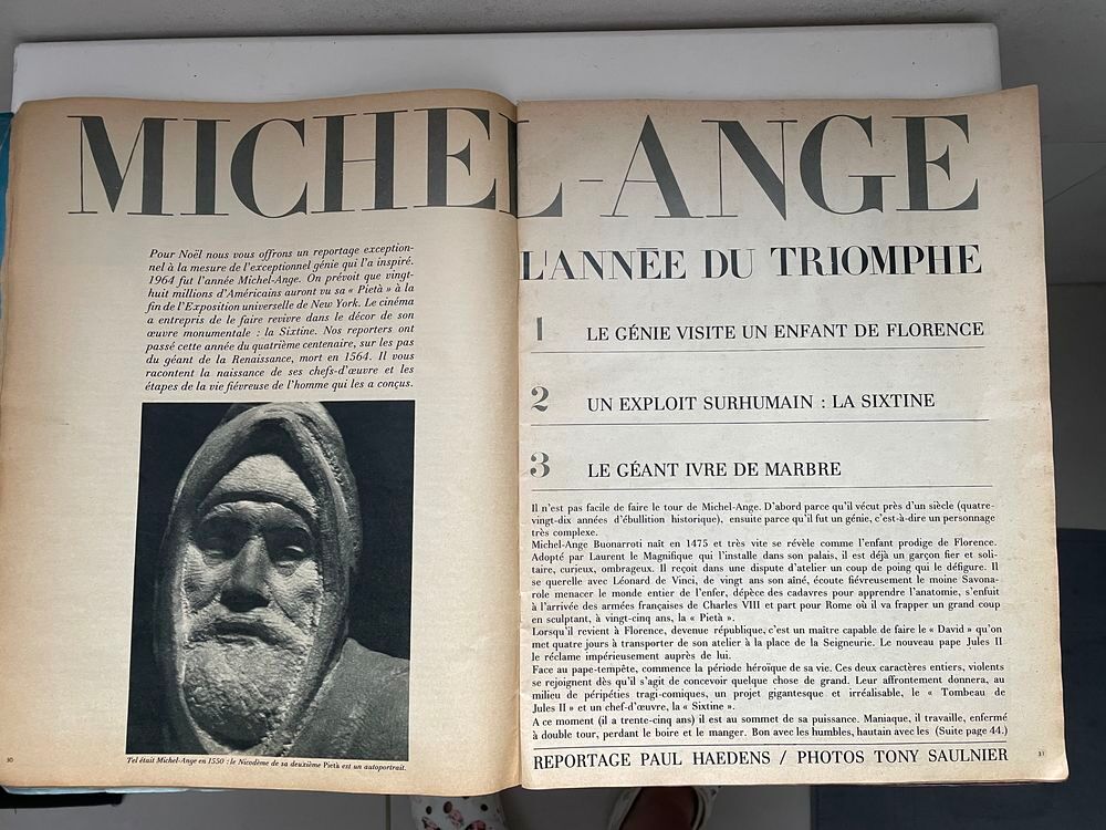 REVUE MATCH du 26/12/1964 Livres et BD