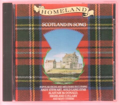 Album cd : Artistes varis - Homeland - Scotland in song 2 Tartas (40)