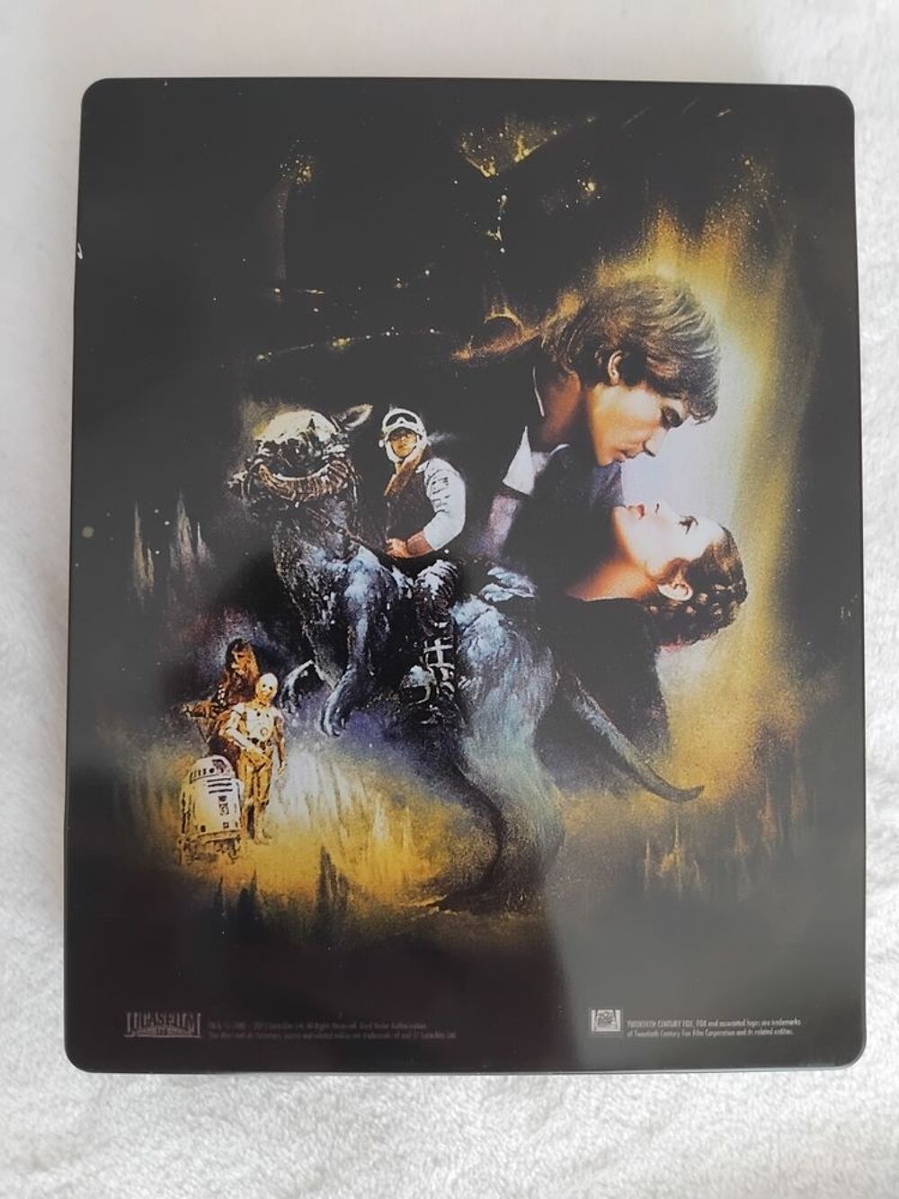 STAR WARS : 3 Blu-ray en bo&icirc;tiers m&eacute;talliques 1&eacute;re trilogie DVD et blu-ray