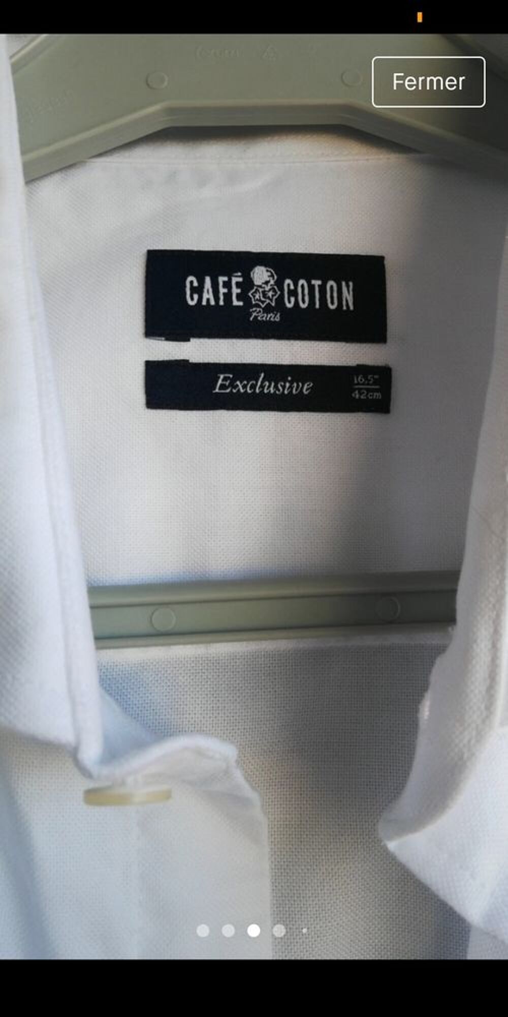 Chemise blanche Vêtements