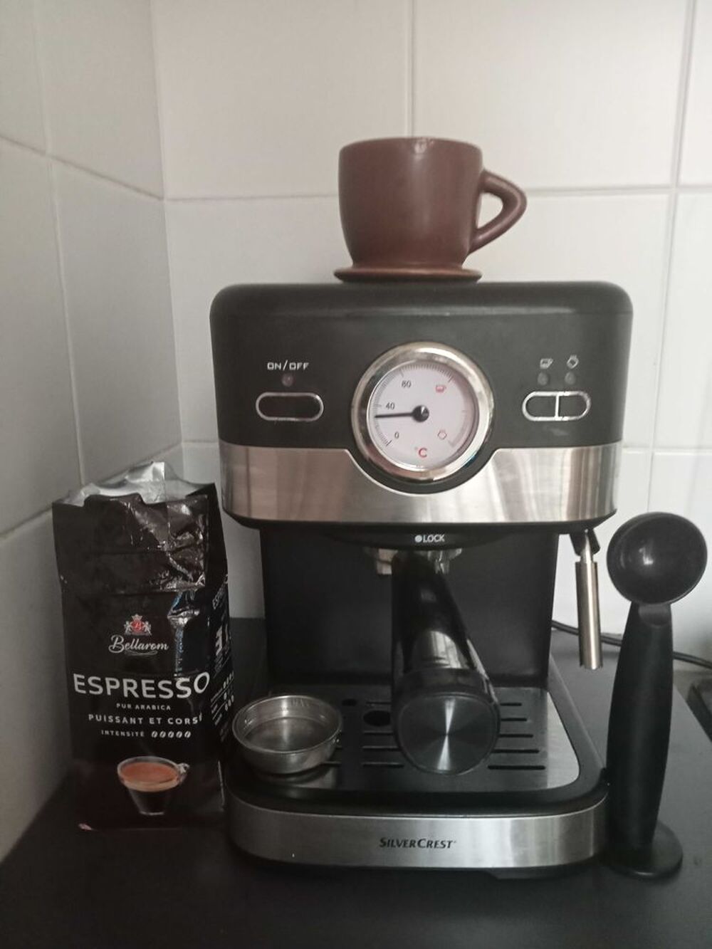 machine &agrave; expresso SilverCrest Electroménager