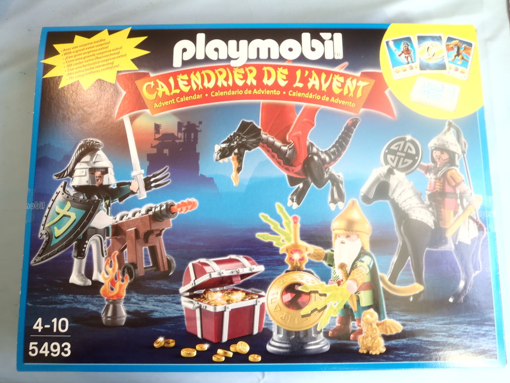 Playmobil 5493 : calendrier de l'avent : dragon Asiatique Jeux / jouets