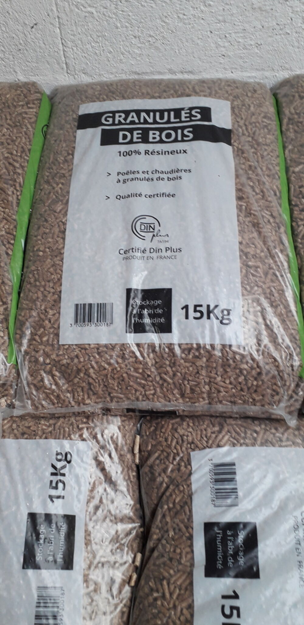 sacs de pellets Bricolage