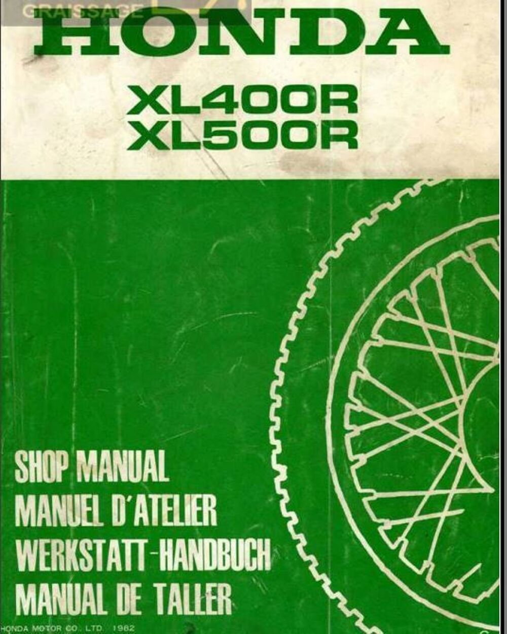 Manuels de r&eacute;paration Honda vintage Livres et BD