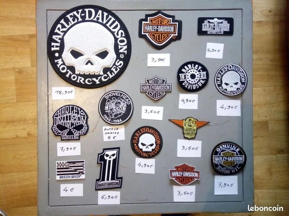 &eacute;cusson HARLEY DAVIDSON moto 