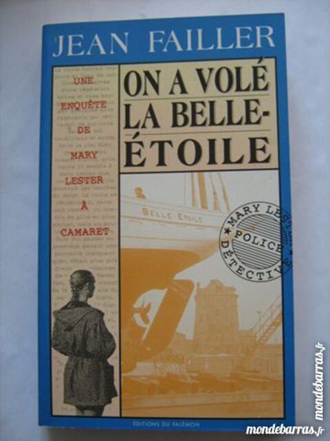 MARY LESTER N� 9 ON A VOLE LA BELLE ETOILEpolicier 2 Brest (29)