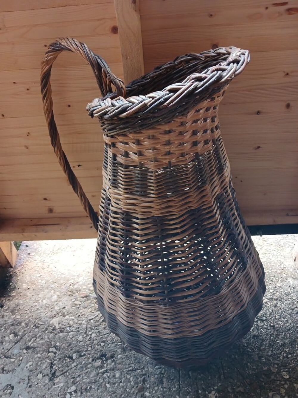corbeille / broc / porte-parapluie osier Décoration