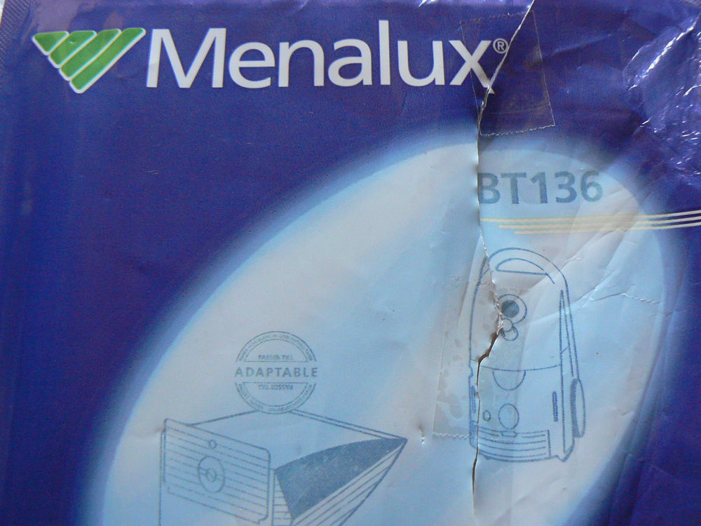 4 sacs &agrave; poussi&egrave;res " Menalux " Electroménager