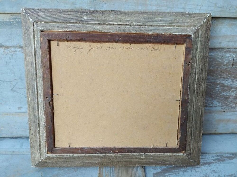 Tableau Bretagne Loguivy Brehat Sign&eacute; Mik Mestat 1960 