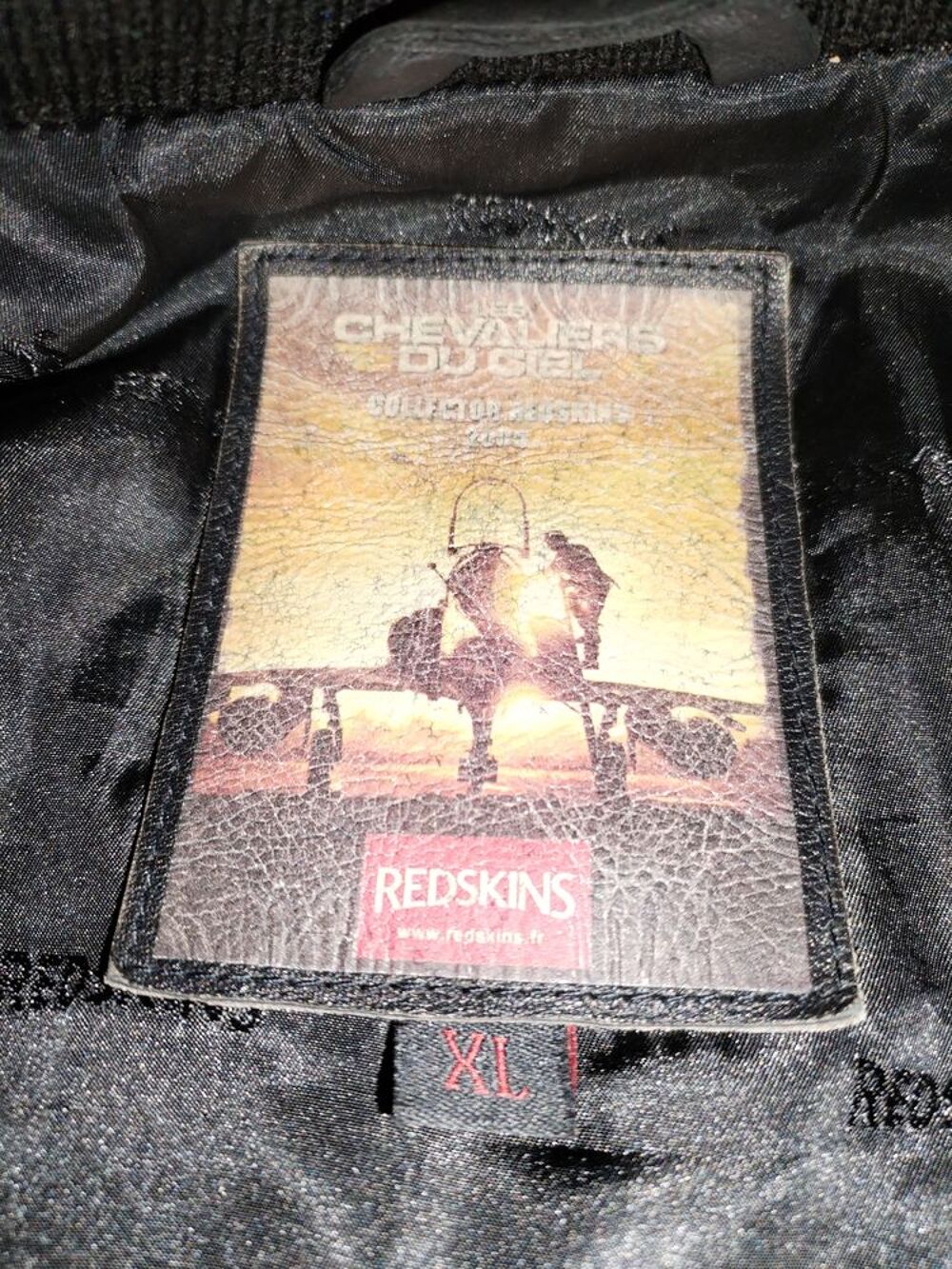 Blouson cuir REDKISNS (les chevaliers du ciel (CUIR VERITABL Vêtements