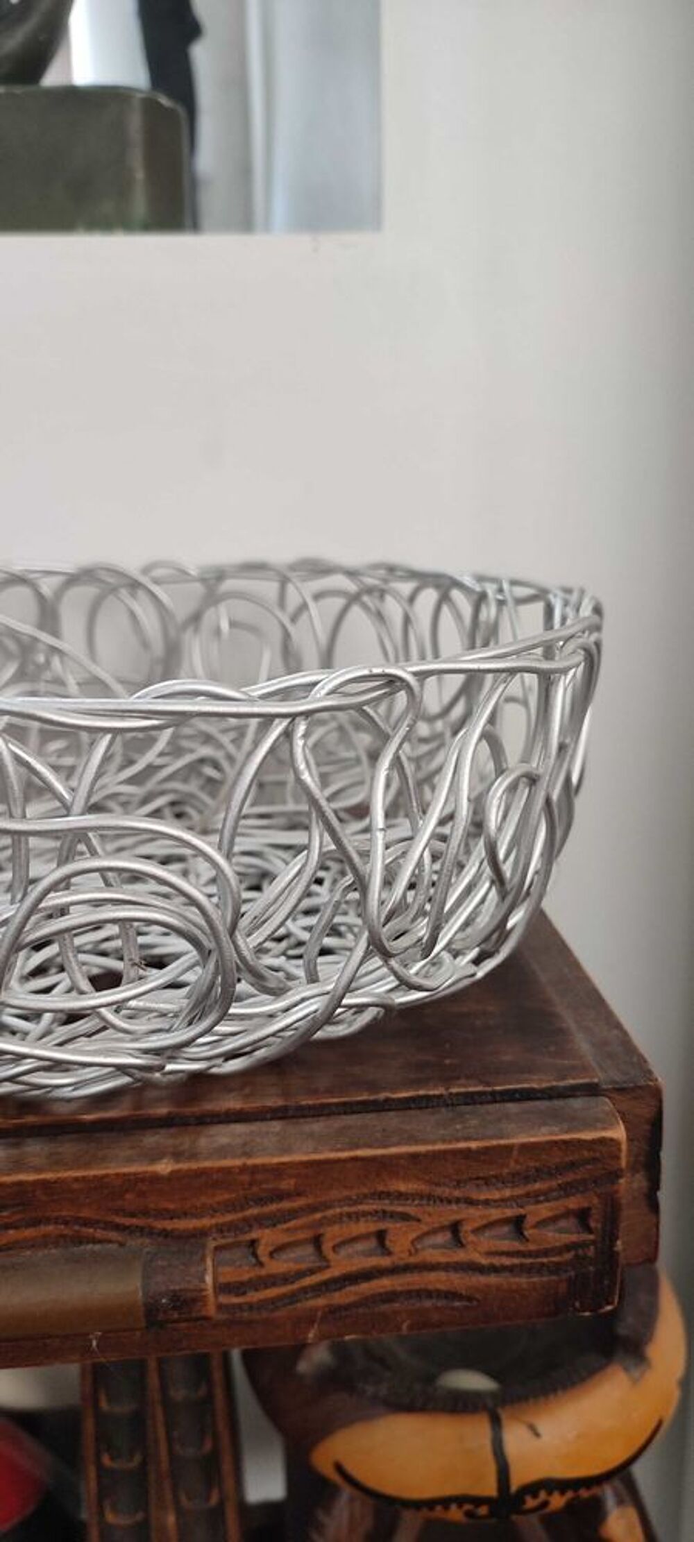 Corbeille coupe design Alessi "Blow Up" Fratelli Campana sign&eacute;e 