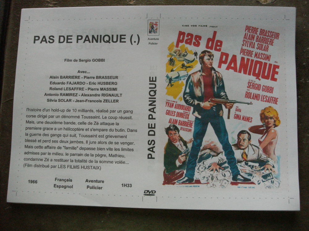 Film : " Pas de panique " DVD et blu-ray