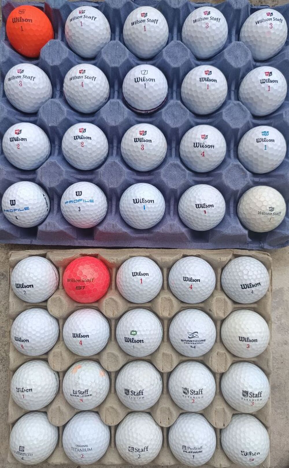40 Balles de Gof Wilson DX&sup2;, Duo Soft, Smartcore d'Occasion Sports
